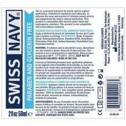 M.D. Science Lab Swiss Navy Paraben & Glycerin Free Lubricant - 2 Oz. Lubes