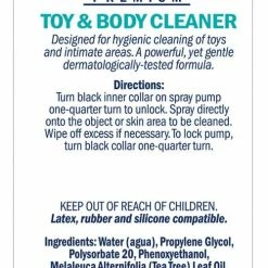 M.D. Science Lab Toy Cleaners & Storage Swiss Navy Toy & Body Cleaner - 6 Oz. Bottle