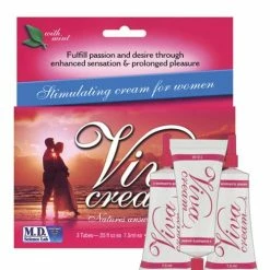 M.D. Science Lab Viva Cream - Box Of 3 Sexual Enhancers For Couples