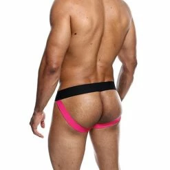 Lingerie Male Basics Neon Jockstrap
