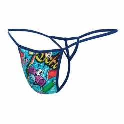 Lingerie Male Basics Sinful Hipster Wow T Thong G-string Print