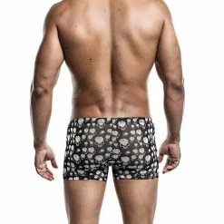 Male Basics Sinful Magic Skulls Pouch Thong Black/white