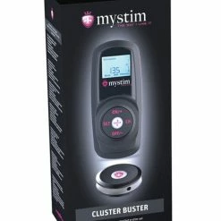 Mystim Cluster Buster Wireless EStim Starter Kit - Black