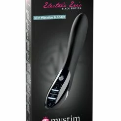 Mystim Electric Eric EStim Vibrator Black Edition - Black