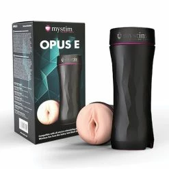 Mystim Opus E Vagina - Black Kink & BDSM