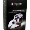 Mystim Pubic Enemy #2 Cock Cage - Clear Kink & BDSM