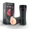 Mystim Oh-Pushme Vagina - Black Penis Toys