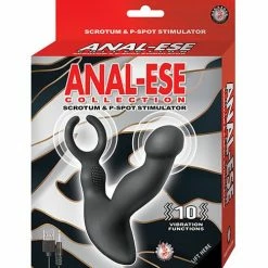 Nasstoys Anal-ese Collection Scrotum & P-Spot Stimulator - Black