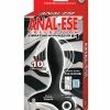 Nasstoys Anal Toys Anal-ese Collection Vibrating Alpha Plug #1 - Black