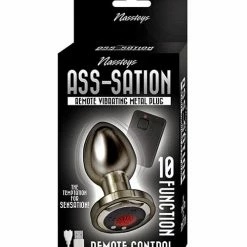 Nasstoys Ass-sation Remote Vibrating Metal Plug