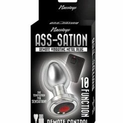 Nasstoys Ass-sation Remote Vibrating Metal Plug