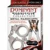 Nasstoys Kink & BDSM Dominant Submissive Metal Handcuffs - Metal