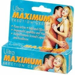 Nasstoys Sexual Enhancers For Couples Ultra Maximum Erection Cream - .5 Oz.