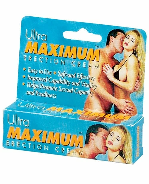 Nasstoys Sexual Enhancers For Couples Ultra Maximum Erection Cream - .5 Oz.