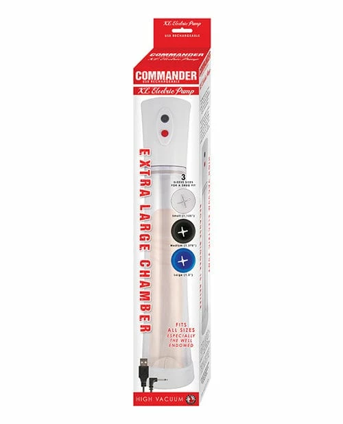 Nasstoys Commander XL Electric Pump - White
