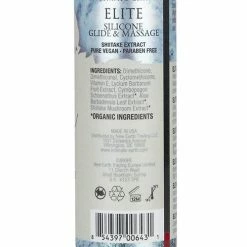 New Earth Trading Lubes Intimate Earth Elite Velvet Touch Silicone Glide & Massage Oil - 120ml