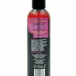 New Earth Trading Intimate Earth Awake Massage Oil - 120 ML Black Pepper & Pink Grapefruit Massage Oils & Candles