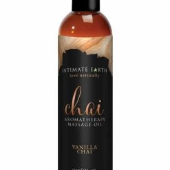 New Earth Trading Massage Oils & Candles Intimate Earth Chai Massage Oil