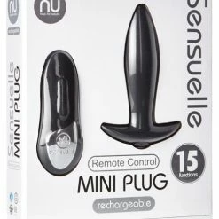 Novel Creations Nu Sensuelle Remote Control Rechargeable Mini Plug Anal Toys