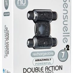 Novel Creations Nu Sensuelle Double Action Cockring 2x7 Function
