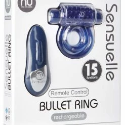 Novel Creations Nu Sensuelle Remote Control Rechargeable Bullet Ring Penis Toys