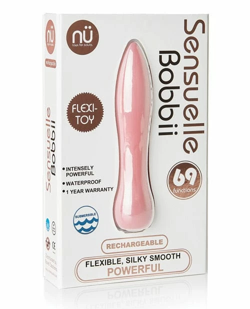 Novel Creations Vibrators Nu Sensuelle Bobbii Flexible Vibe - 69 Function