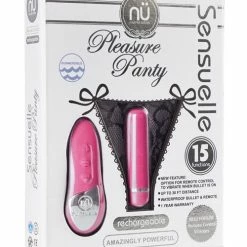 Novel Creations Vibrators Nu Sensuelle Pleasure Panty Bullet With Remote Control 15 Functions