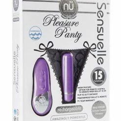 Novel Creations Vibrators Nu Sensuelle Pleasure Panty Bullet With Remote Control 15 Functions