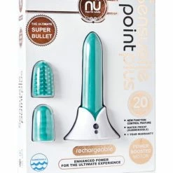 Novel Creations Nu Sensuelle Point Plus Rechargeable Bullet Vibrators