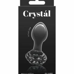 NS Novelties Anal Toys Crystal Flower Butt Plug