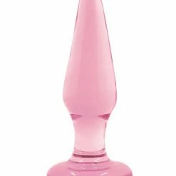 NS Novelties Crystal Glass Tapered Butt Plug Anal Toys