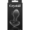 NS Novelties Anal Toys Crystal Heart Butt Plug