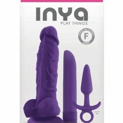 NS Novelties Anal Toys INYA Play Things Set Of Plug, Dildo & Vibrator