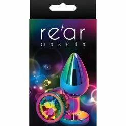 NS Novelties Anal Toys Rear Assets Multicolor