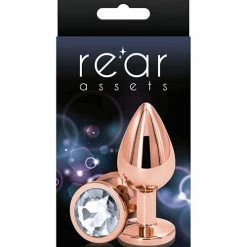 NS Novelties Anal Toys Rear Assets Rose Gold