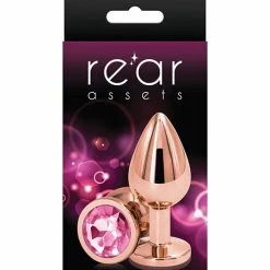 NS Novelties Anal Toys Rear Assets Rose Gold