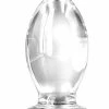 NS Novelties Renegade Glass Bishop - Clear Anal Toys
