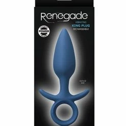NS Novelties Anal Toys Renegade King Medium - Blue