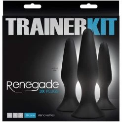 NS Novelties Renegade Sliders Trainer Kit - Black Anal Toys