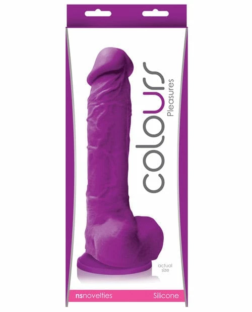 NS Novelties Colours Pleasures 8" Dildo With Suction Cup