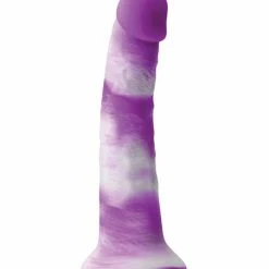 NS Novelties Dildos Colours Pleasures 8" Yum Yum Dildo - Purple
