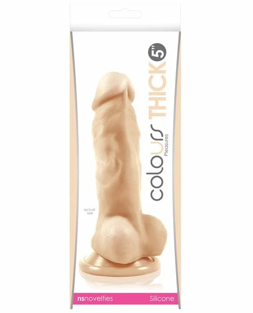 NS Novelties Colours Pleasures Thick 5" Dildo