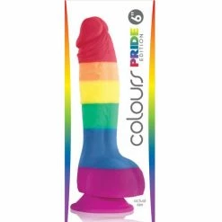 NS Novelties Colours Pride Edition 6" Dong With Suction Cup