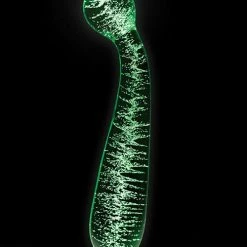 NS Novelties Firefly Glass G Spot Glow Wand - Clear