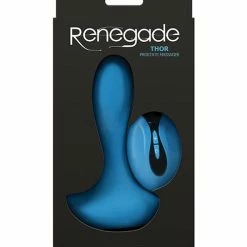 NS Novelties Renegade Thor Prostate Massager W-remote - Teal Anal Toys
