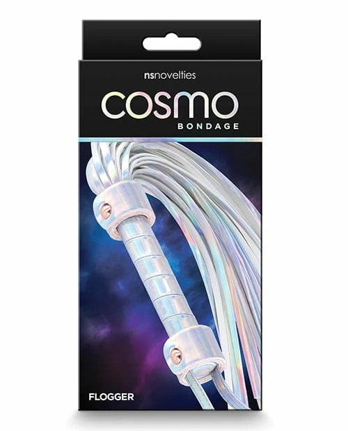 NS Novelties Cosmo Bondage Flogger - Rainbow