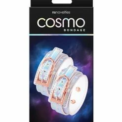 NS Novelties Cosmo Bondage Wrist Cuffs - Rainbow Kink & BDSM