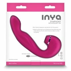 NS Novelties INYA Symphony G Spot Vibe With Suction Vibrators