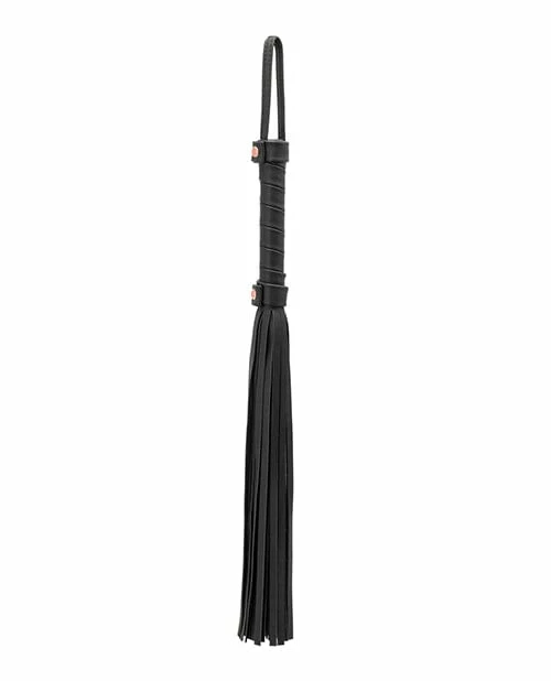 NS Novelties Kink & BDSM Bondage Couture Flogger - Black