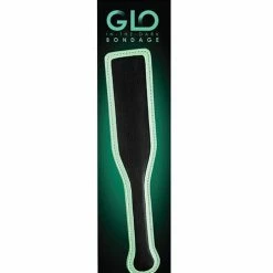 NS Novelties Glo Bondage Paddle - Glow In The Dark